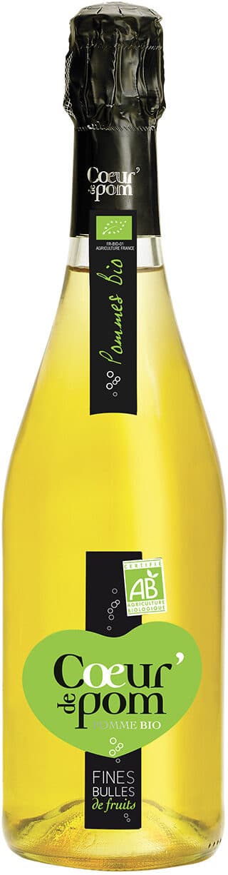 Coeur de Pom' Fines Bulles Pomme BIO Cœur de Pom packshot