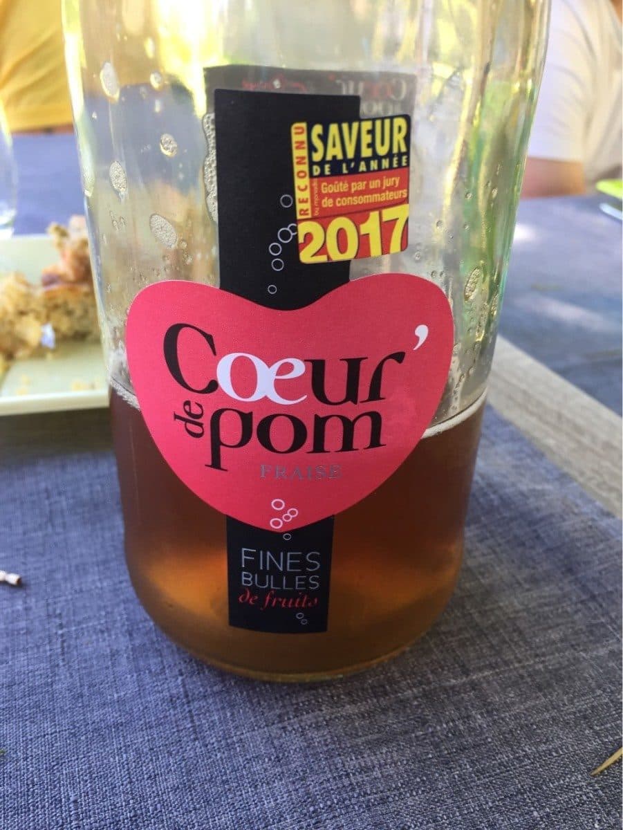 Cœur de Pom Pomme & fraise packshot