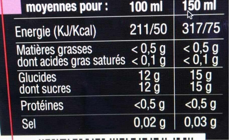 Coeur'de Pom Pur Jus 100% Raisin 1L Cœur de Pom' packshot