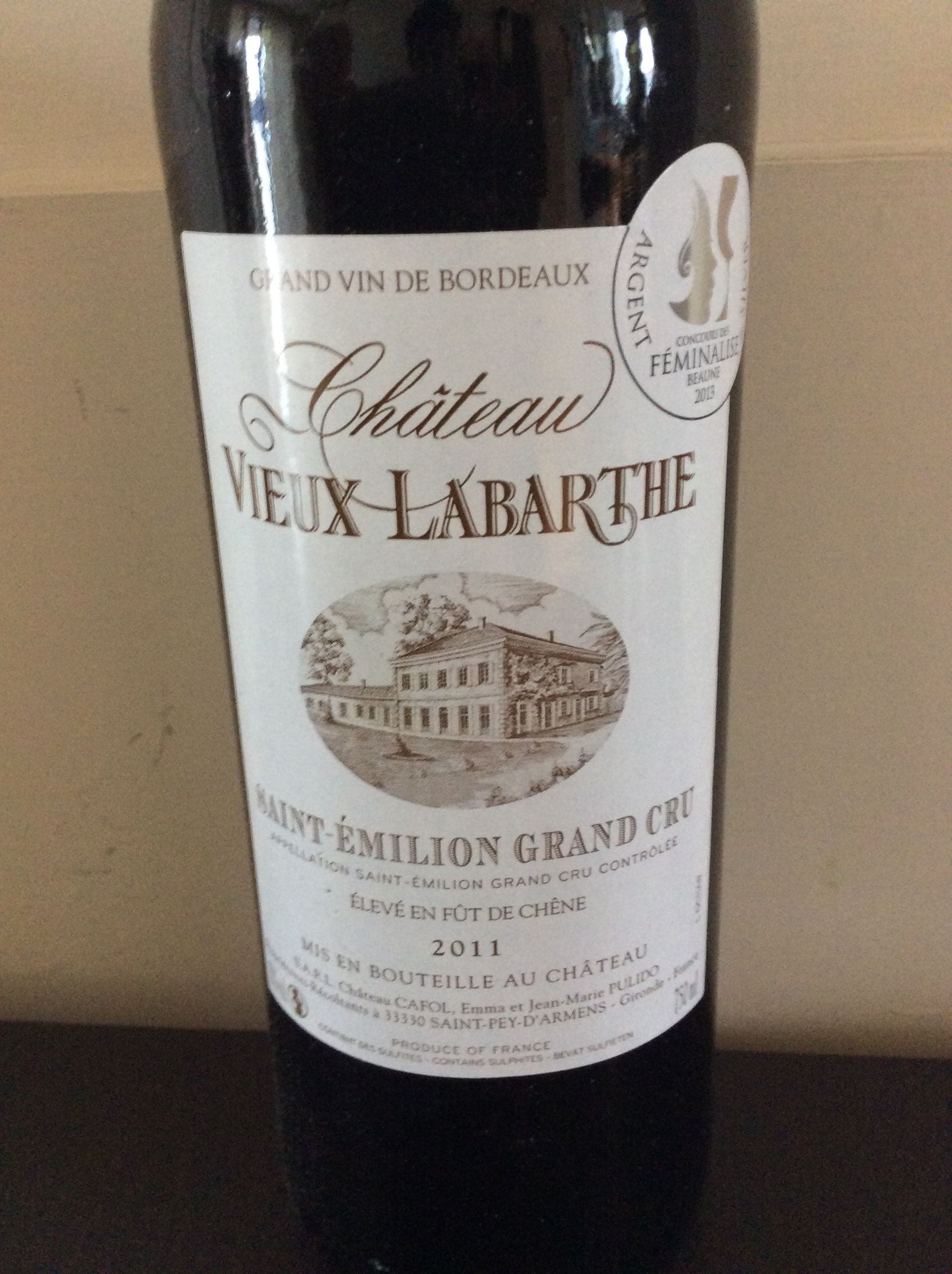 S.A.R.L. Château Cafol 3760195970164 packshot