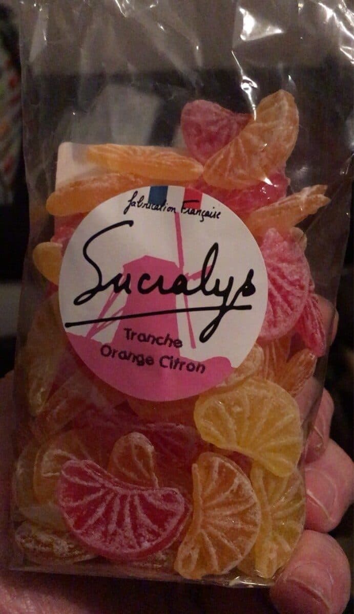 Sucralys Tranche Orange Citron packshot