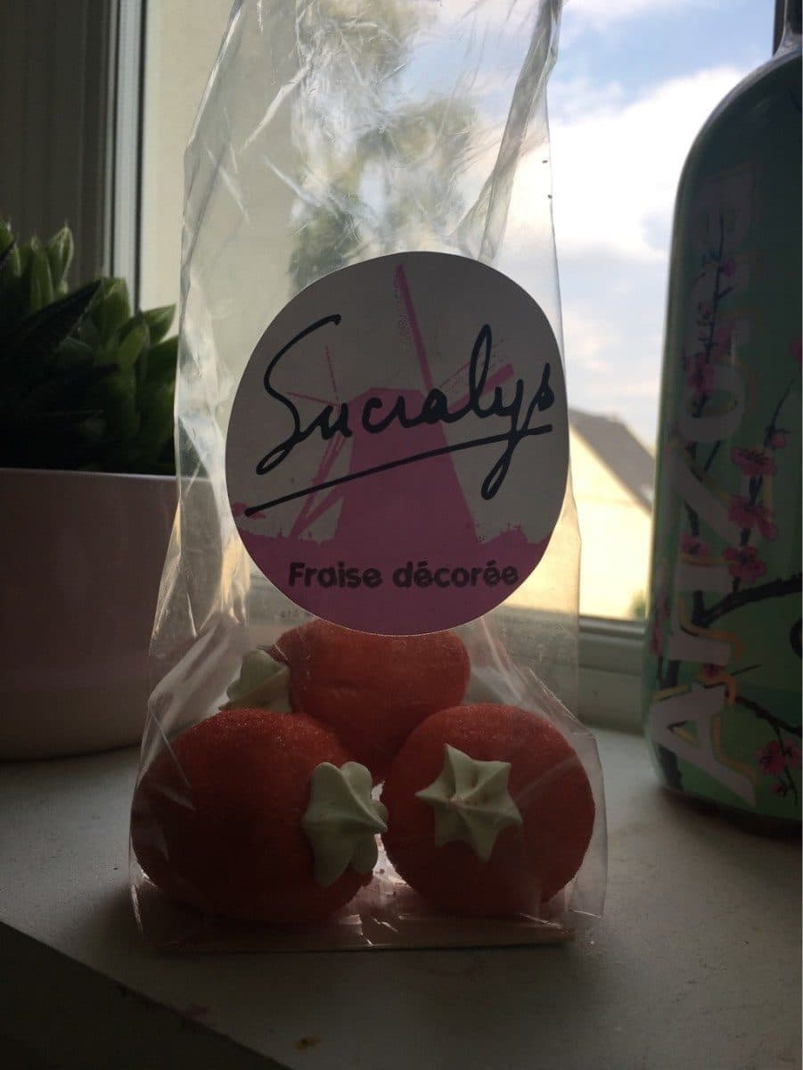 Sucralys Fraises bonbon packshot