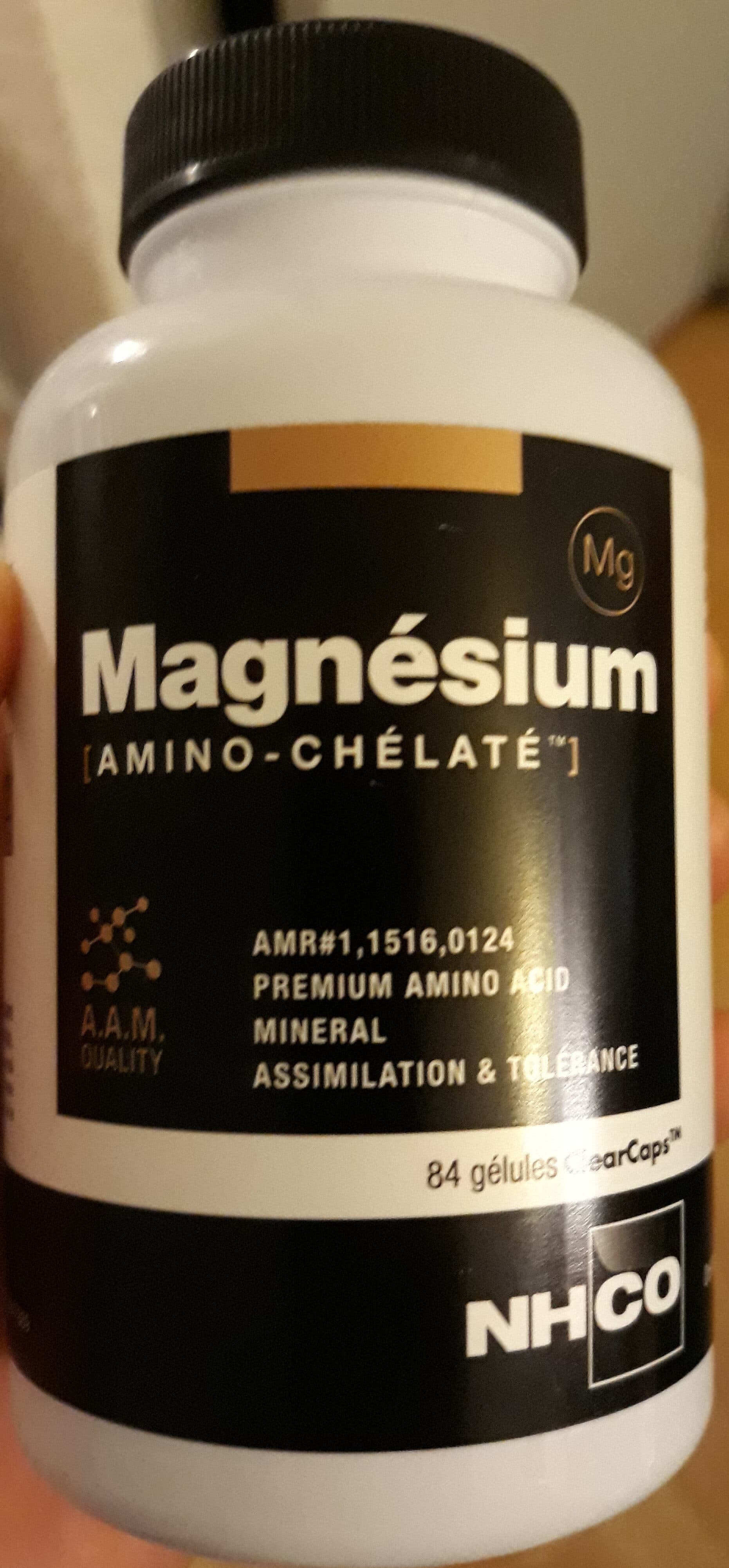 NHCO Nhco Nutrition Magnesium Amino Chelate 84 Gelules packshot