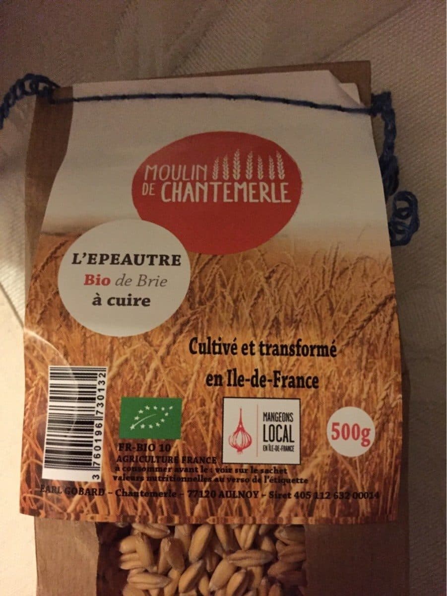 Moulin De Chanterelle Epeautre Décortiqué France packshot
