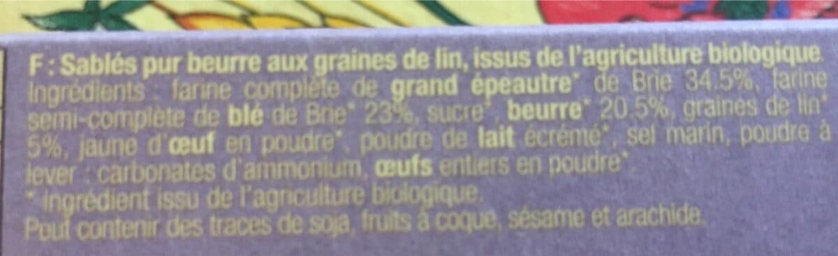 Moulin De Chantemerle Les sablés de Anne packshot