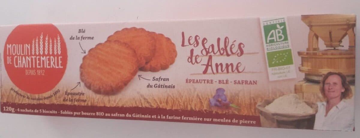 Moulins De Chantemerle Les sablés de Anne packshot