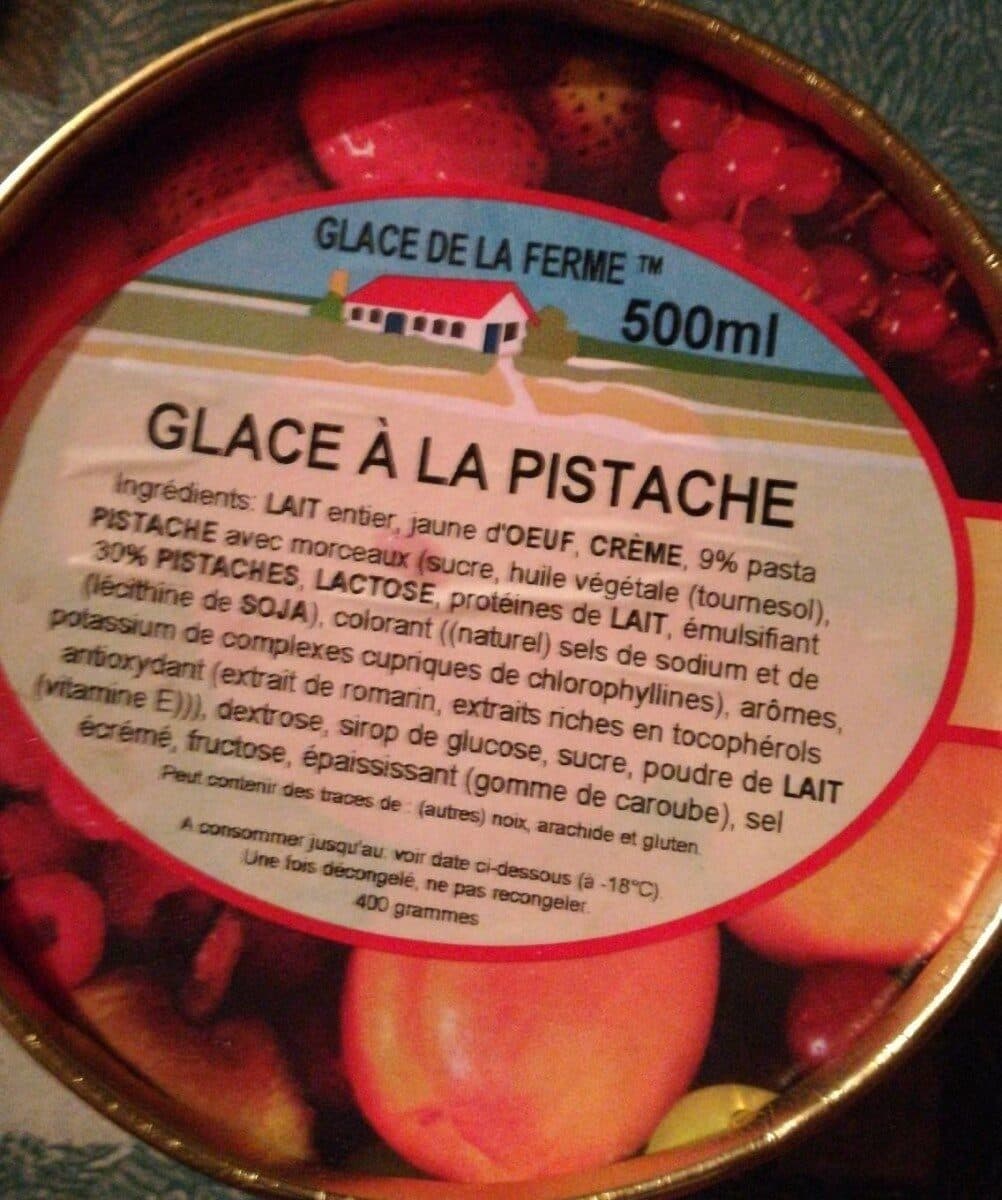 Open Food Facts Glace à la pistache packshot