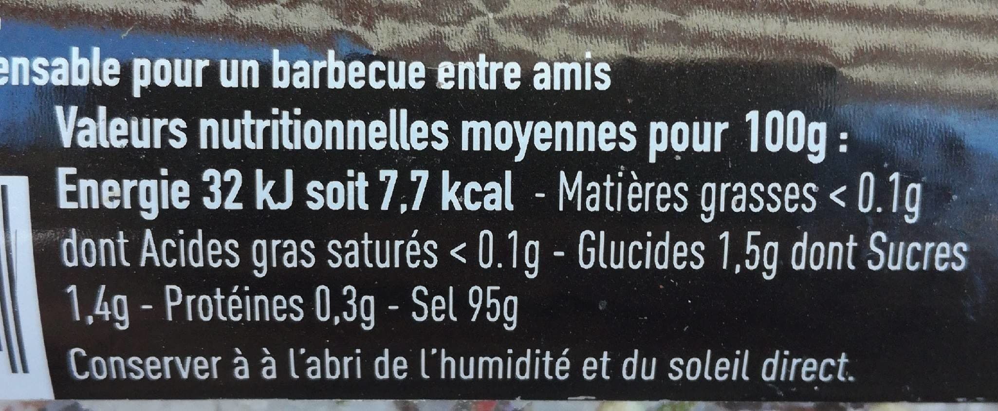 Open Food Facts Sel du boucher packshot