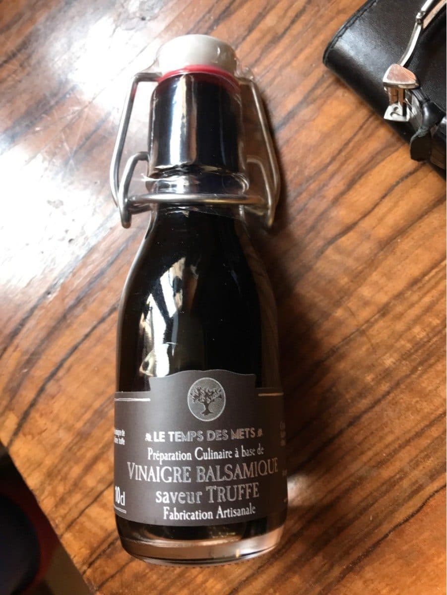 Le Temps Des Mets Vinaigre balsamique saveur truffe packshot