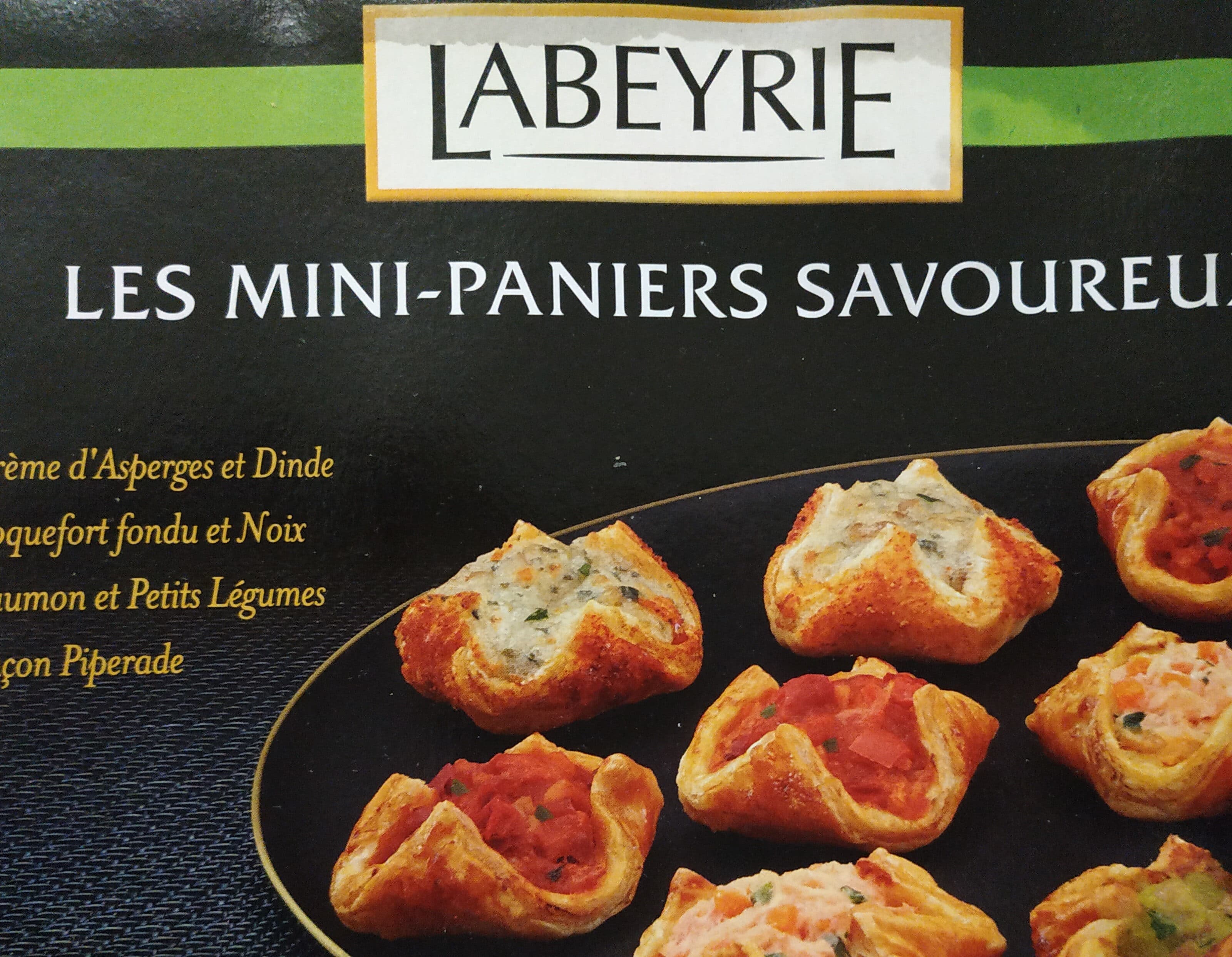 Labeyrie 20 Mini Paniers Savoureux packshot