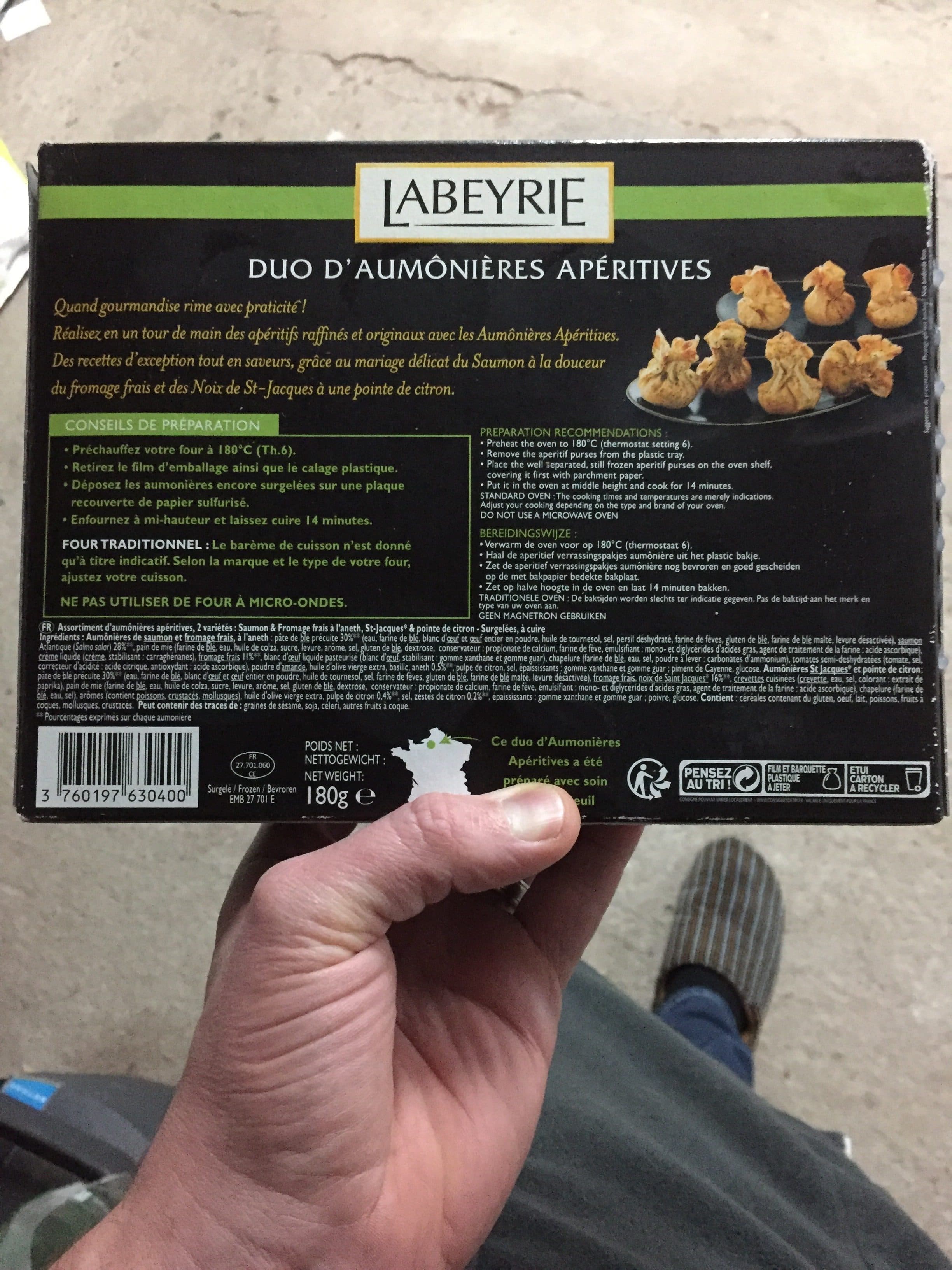 Labeyrie Duo d’aumônières apéritives packshot