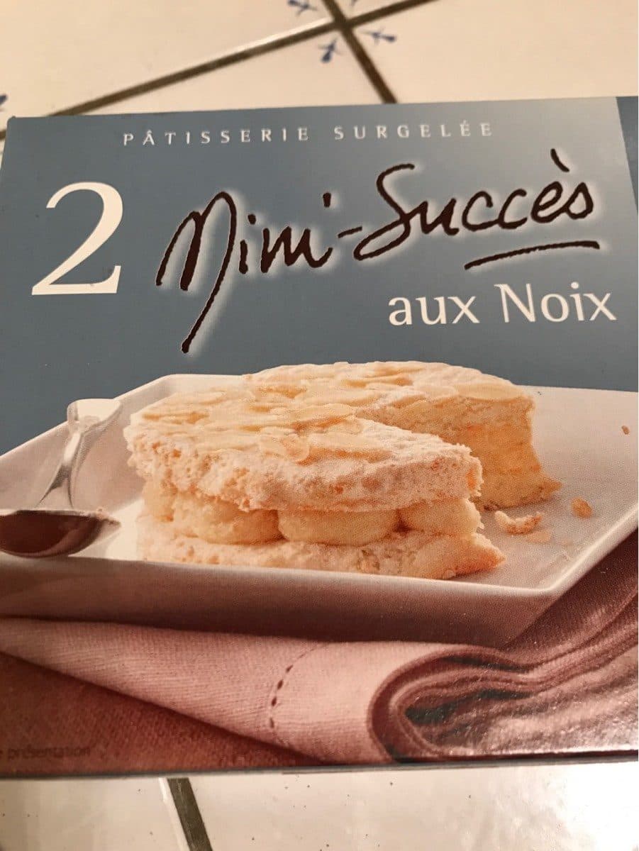 Open Food Facts Mini succes aux noix packshot