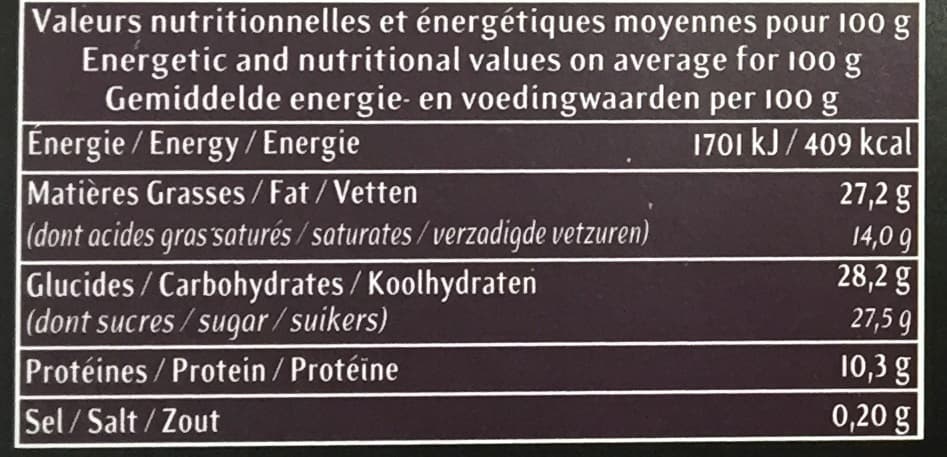 Lenôtre Bûche pâtissière : plaisir 2 chocolats packshot