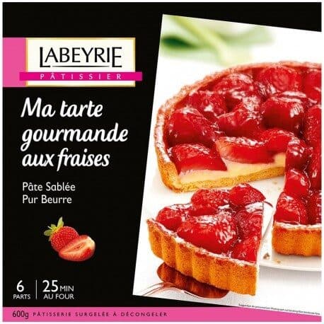 Labeyrie Tarte au Fraises packshot