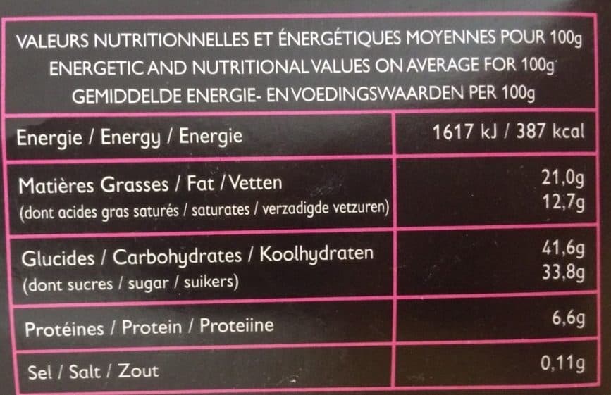 Labeyrie 2 Cœurs Coulants au Chocolat Noir packshot
