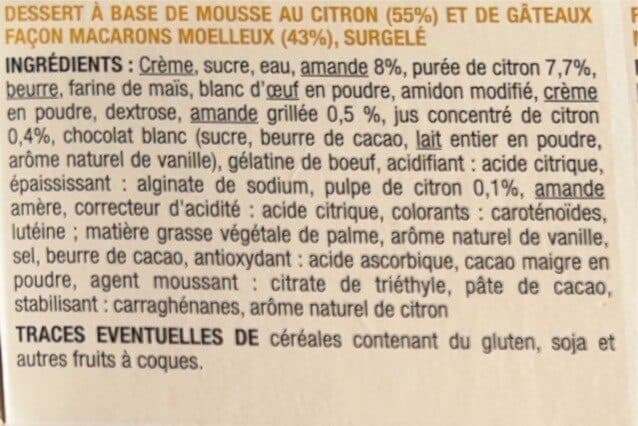 Lenôtre Plaisir citron packshot