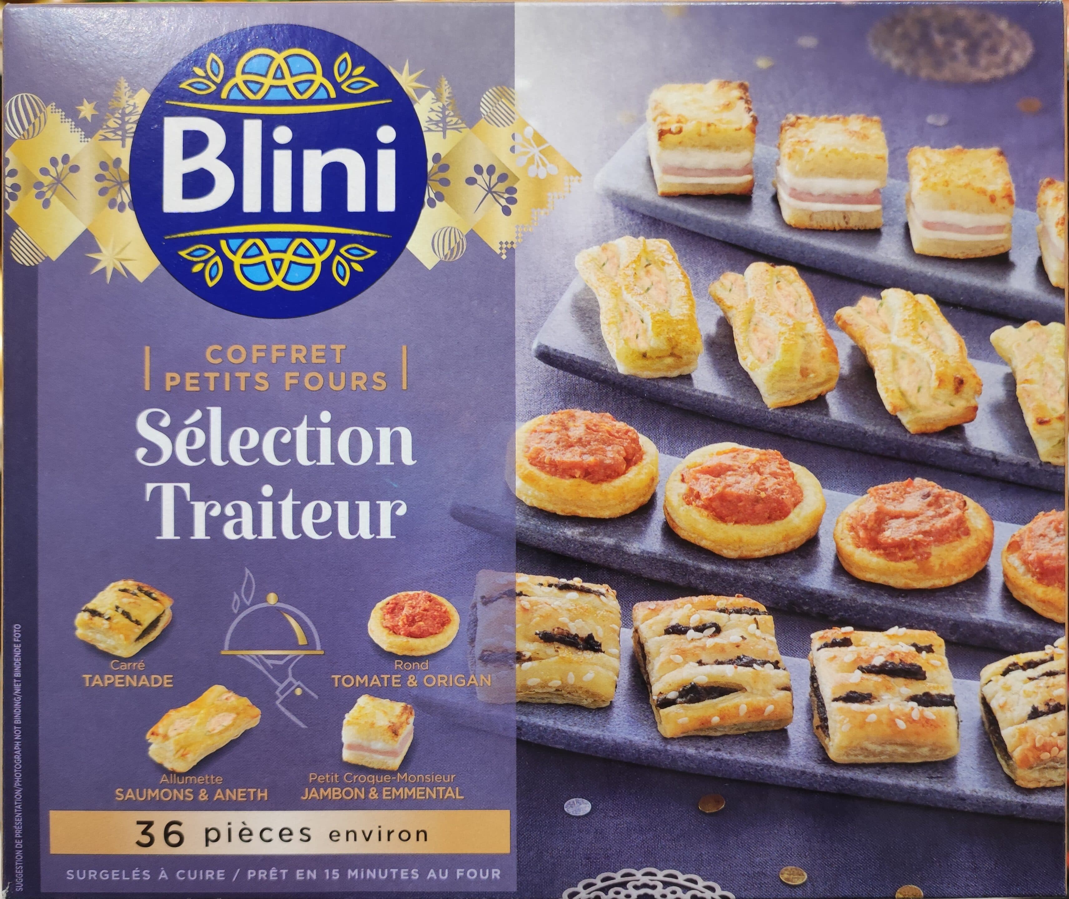 Blini Coffret petits fours Sélection Traiteur packshot
