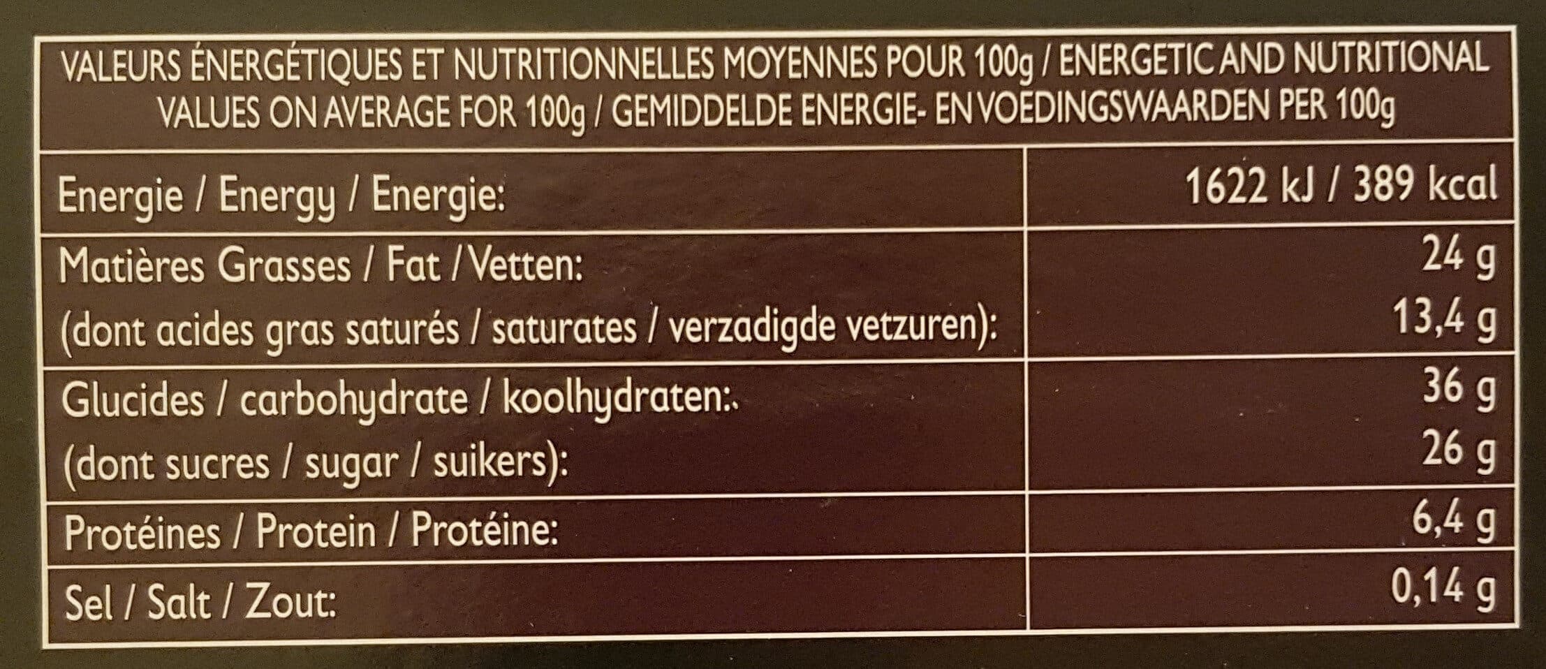Labeyrie Patissier Le Sublime au Spéculoos & au Chocolat Noir packshot