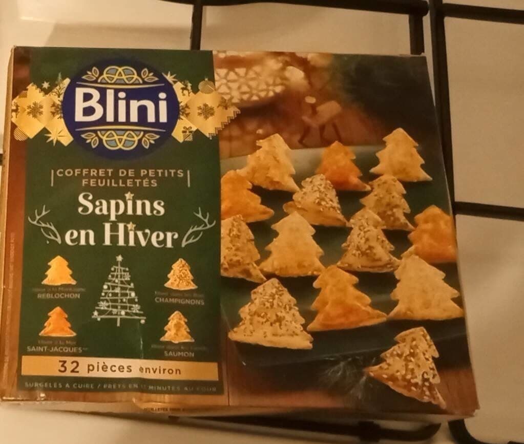 Blini Sapin en hiver packshot