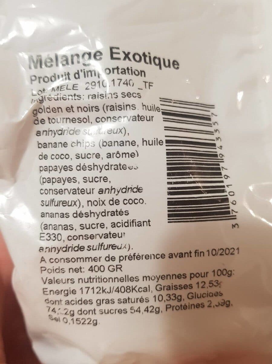 Walima Melange exotique packshot