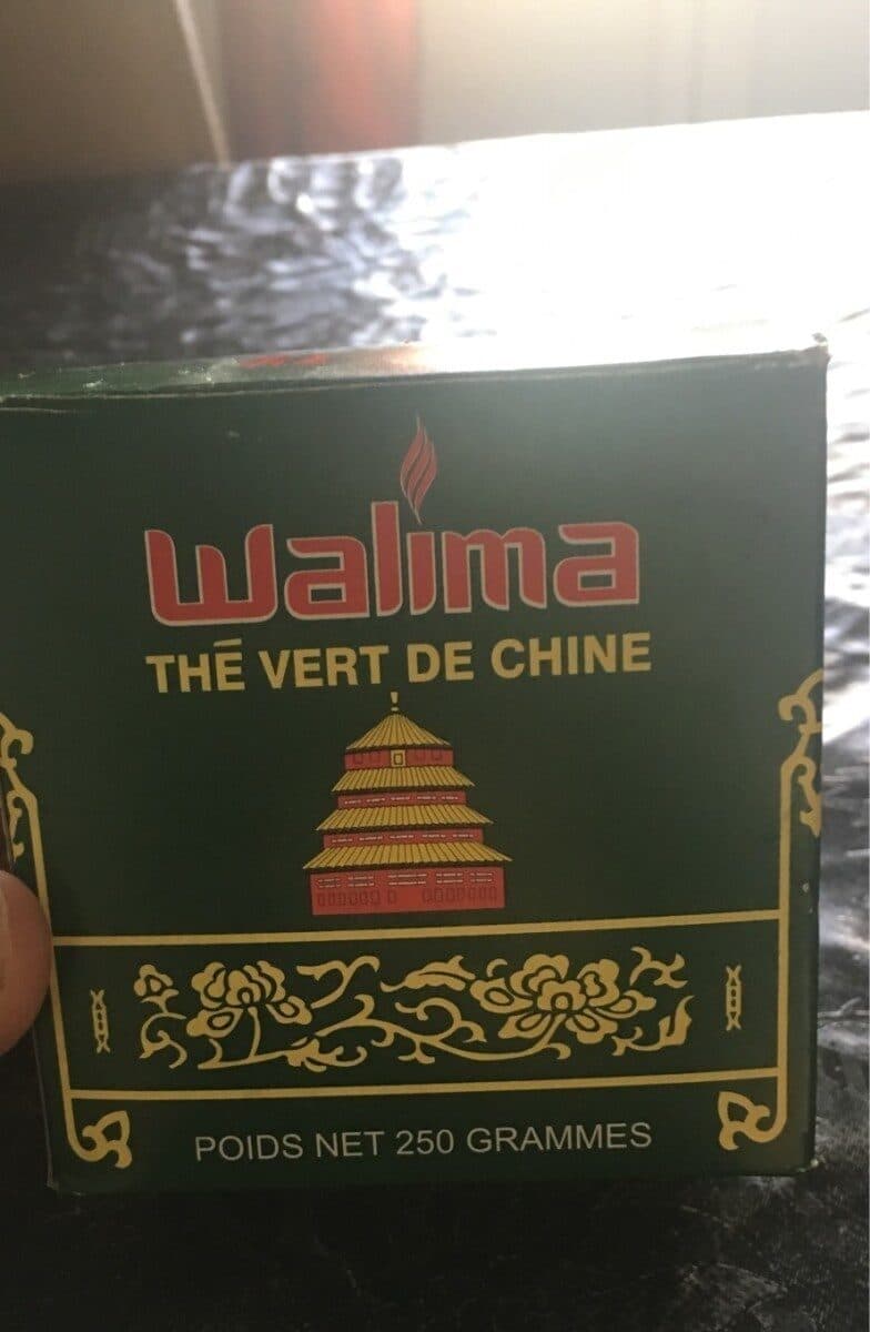 Tradco France Walima thé vert de Chine packshot