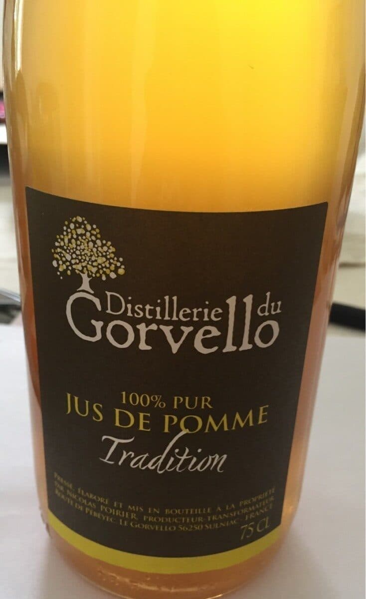 Open Food Facts Jus de pomme tradition packshot
