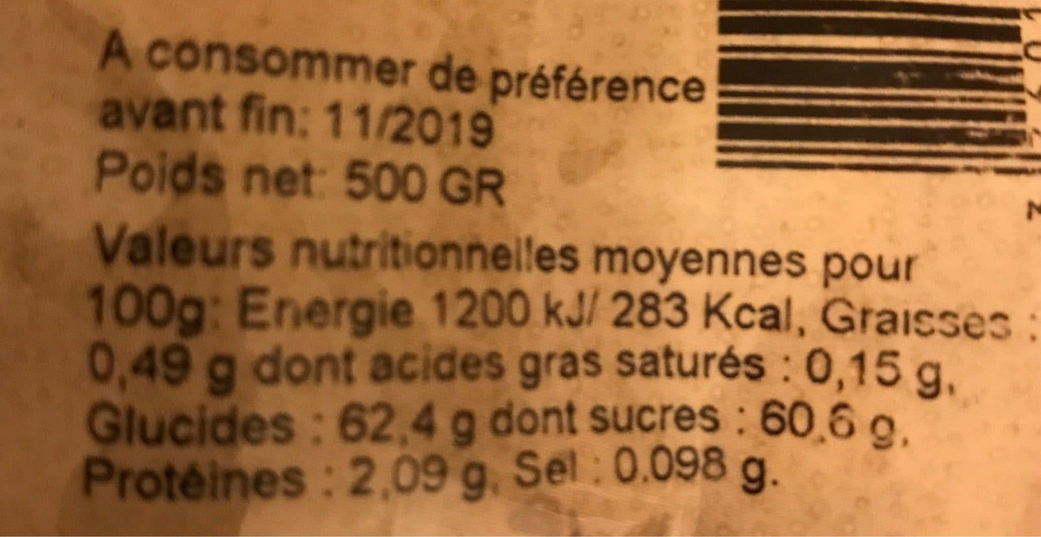 Les Délices d'Amandine Raisins secs Golden Choice packshot