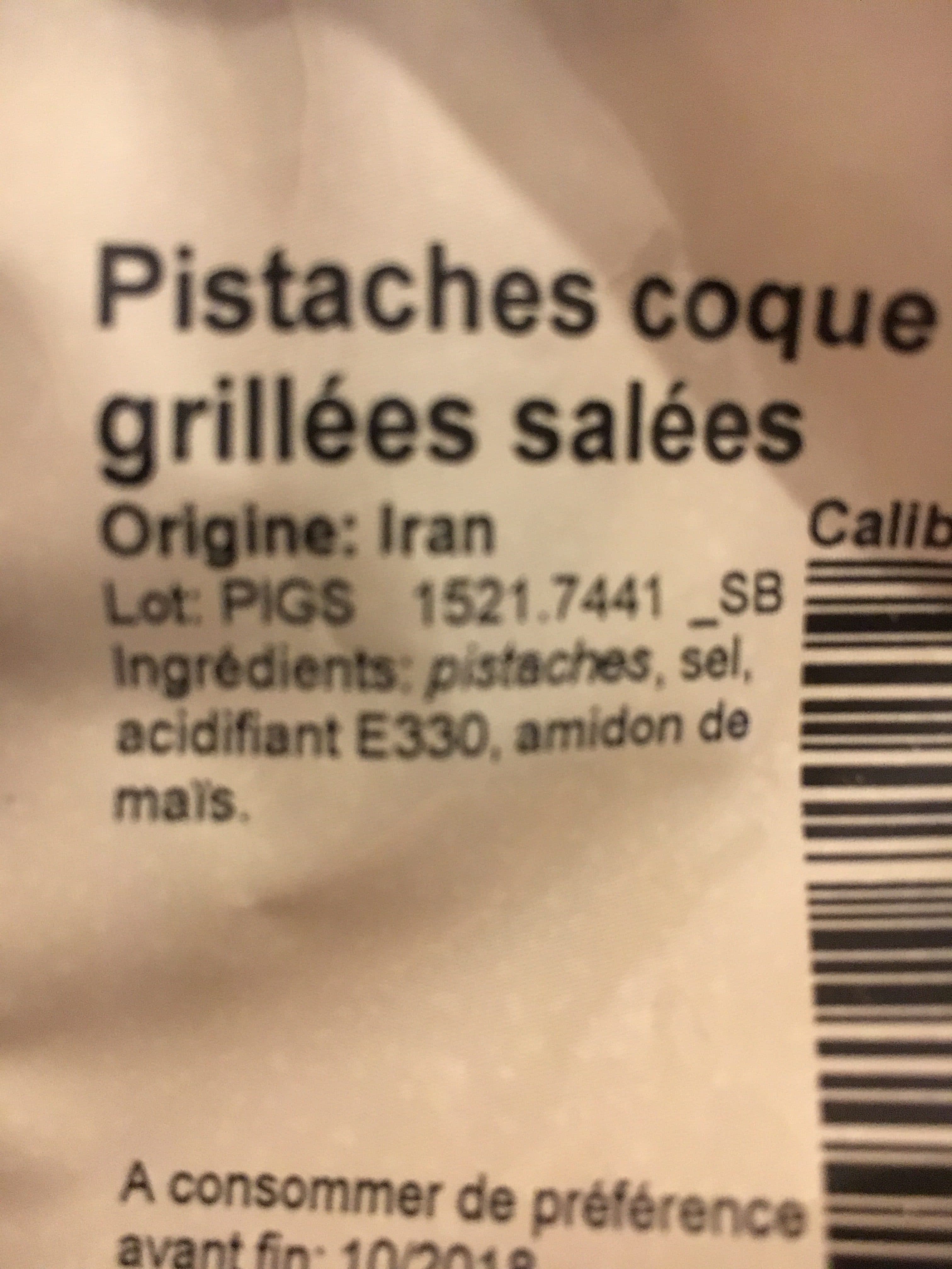 Les Delices D'amandine Pistaches packshot