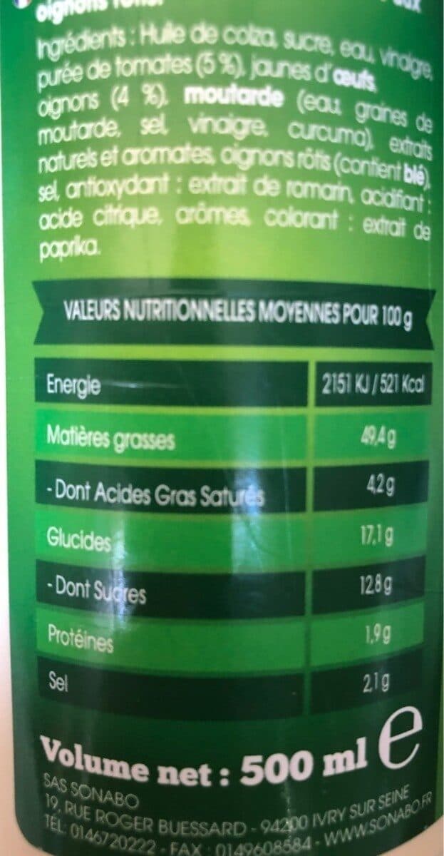 Shamsy Sauce Algérienne packshot