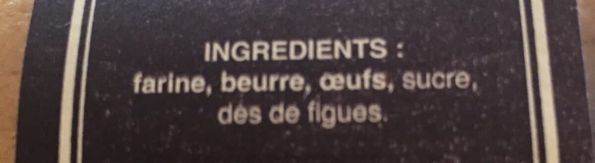 Open Food Facts Sablés Figues packshot