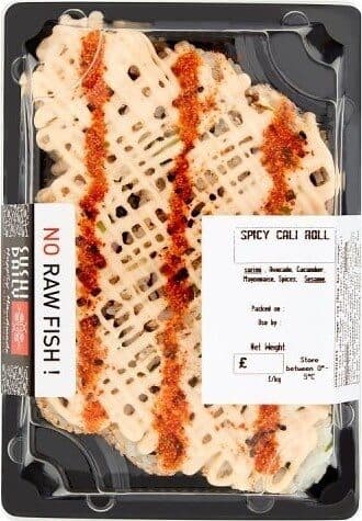 Sushi Daily Spicy Cali Roll packshot