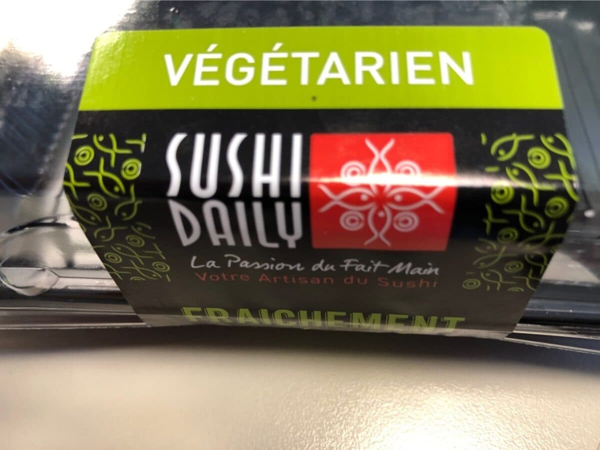 Sushi Daily Verde veggie packshot