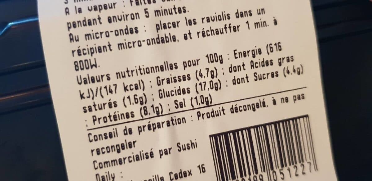 Sushi Daily Ravioli di pollo packshot