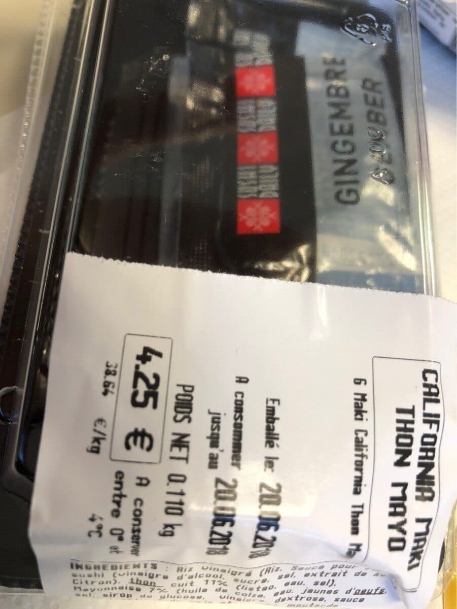 Sushi Daily Maki California Tonno Mayo packshot