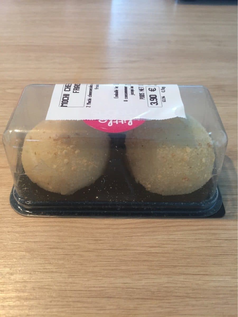 Open Food Facts Mochi Cheesecake Fraise packshot