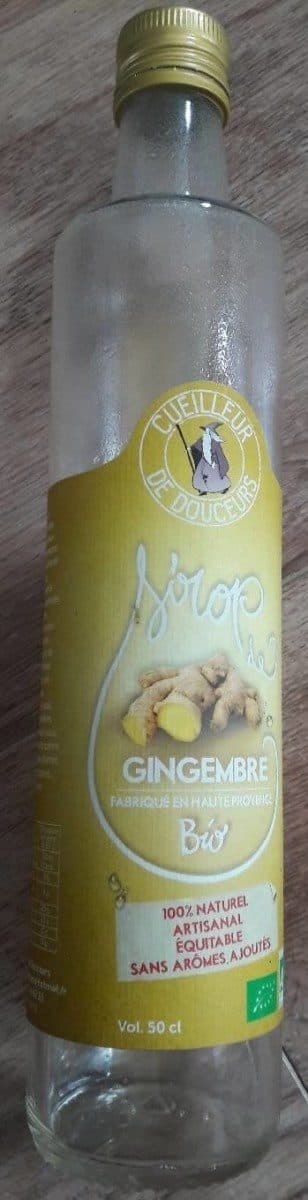 Cueilleur de Douceurs Sirop Gingembre packshot
