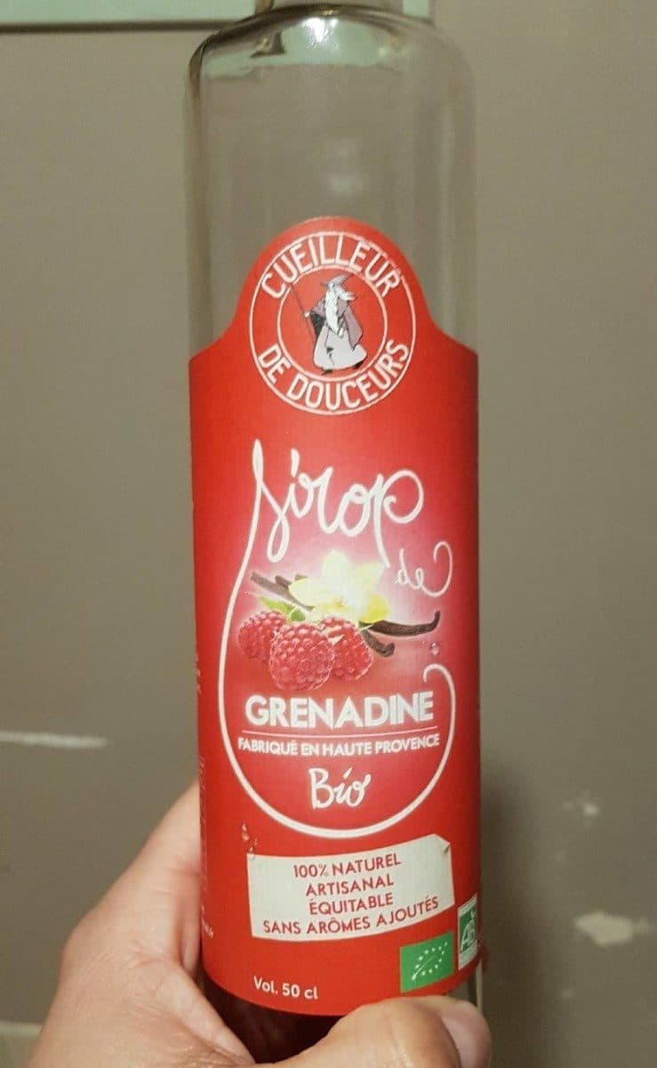 Open Food Facts Sirop de grenadine packshot
