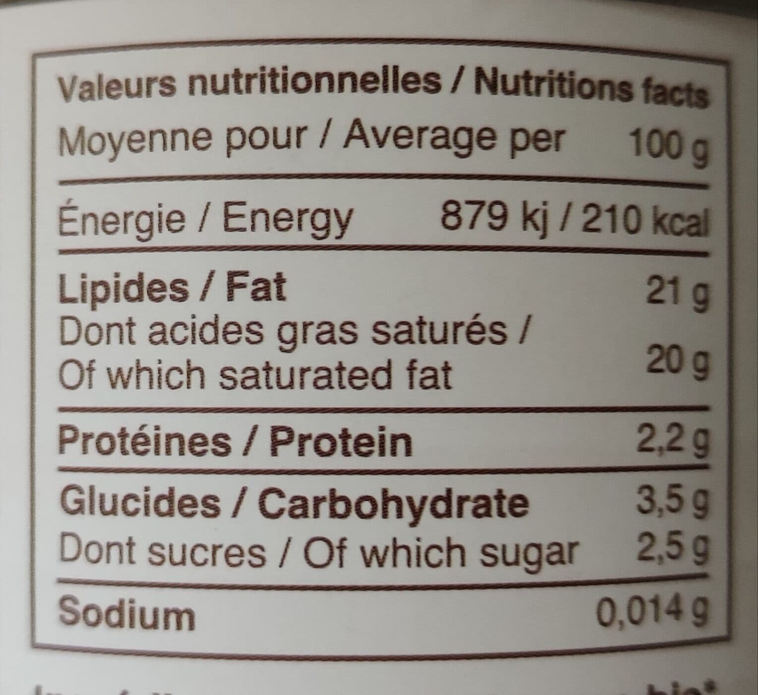 La maison du coco Crème de coco à cuisiner packshot
