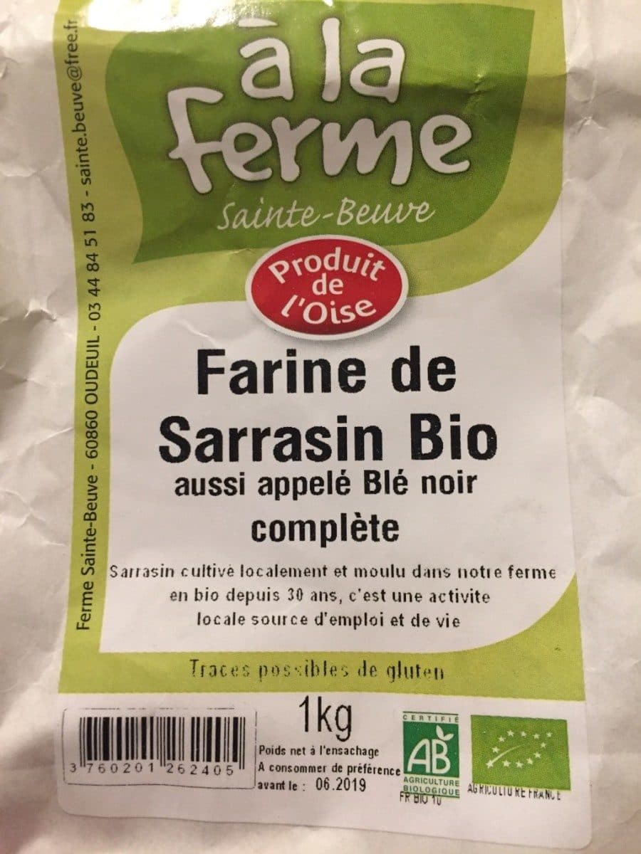 A la ferme Farine de sarrasin packshot