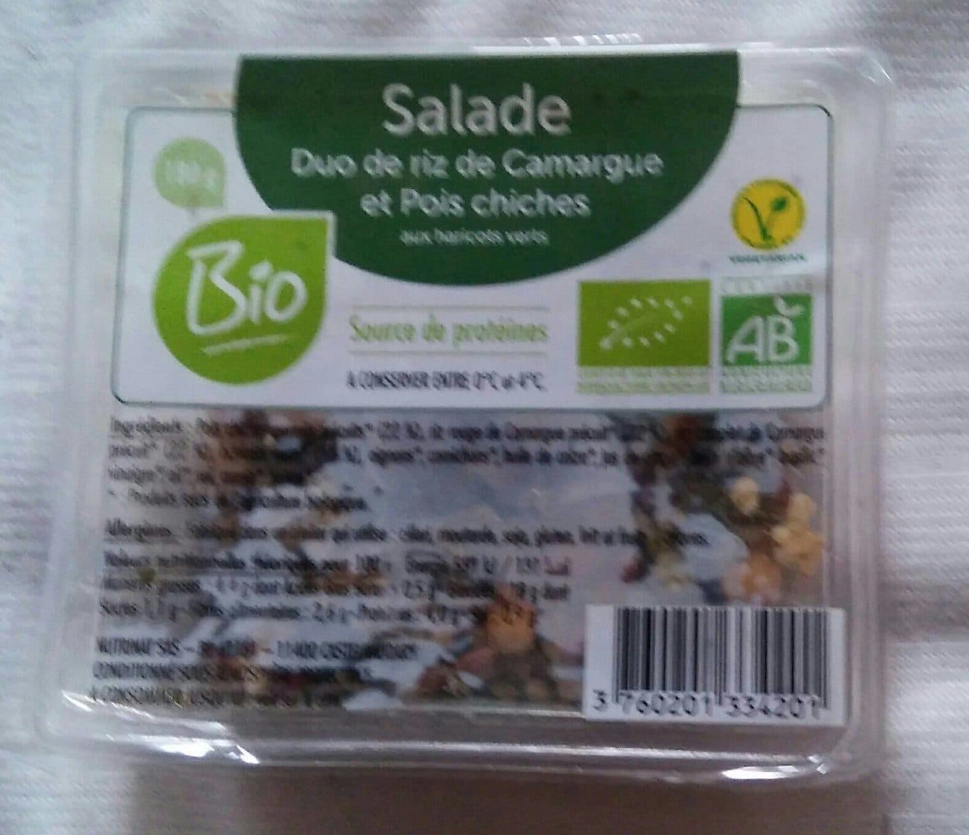 Open Food Facts Salade de riz de camargue et pois chiches packshot