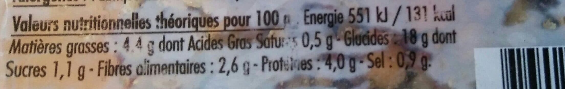 Open Food Facts Salade de riz de camargue et pois chiches packshot