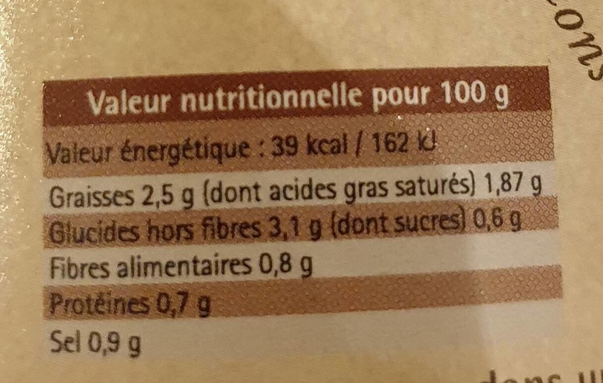Les Cépenades Mouliné aux girolles packshot