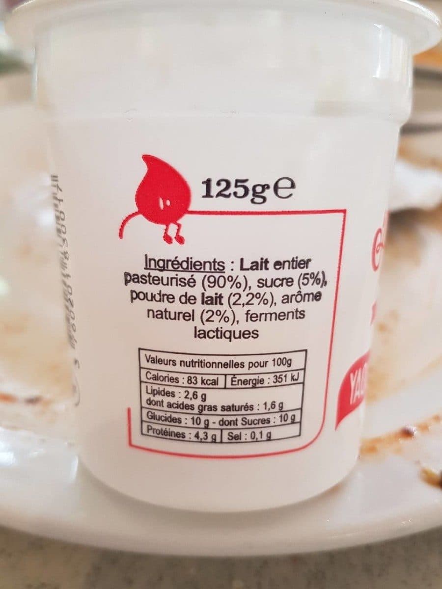 Open Food Facts Yaourt automatisé abricot packshot