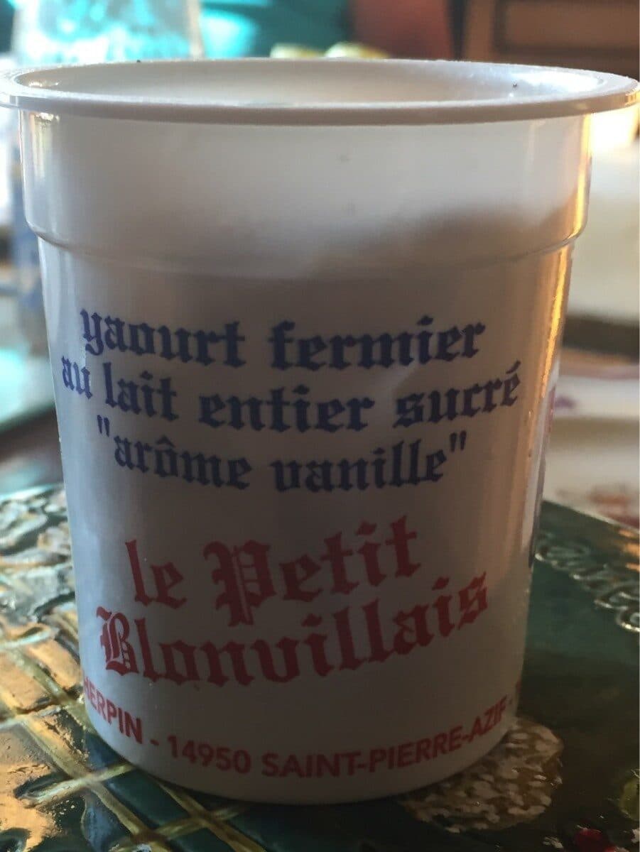 Open Food Facts Le petit blonvillais packshot