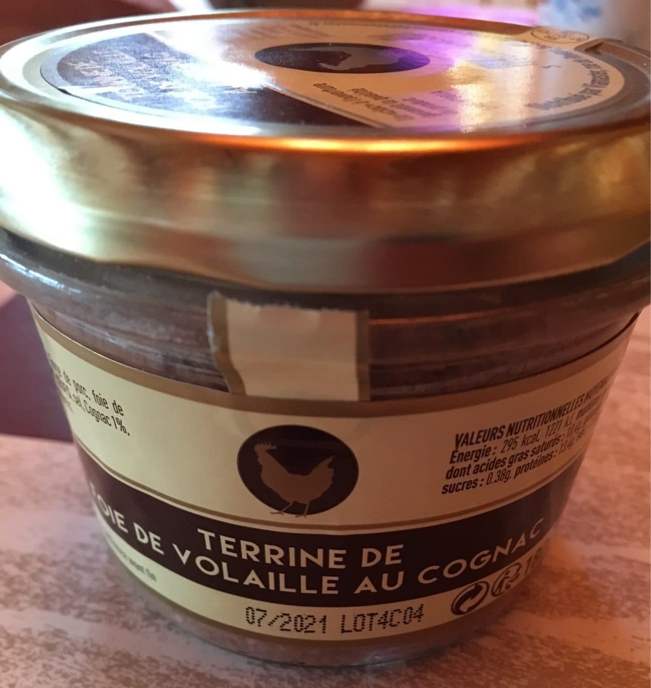 Viamaster Terrine de volaille au cognac packshot