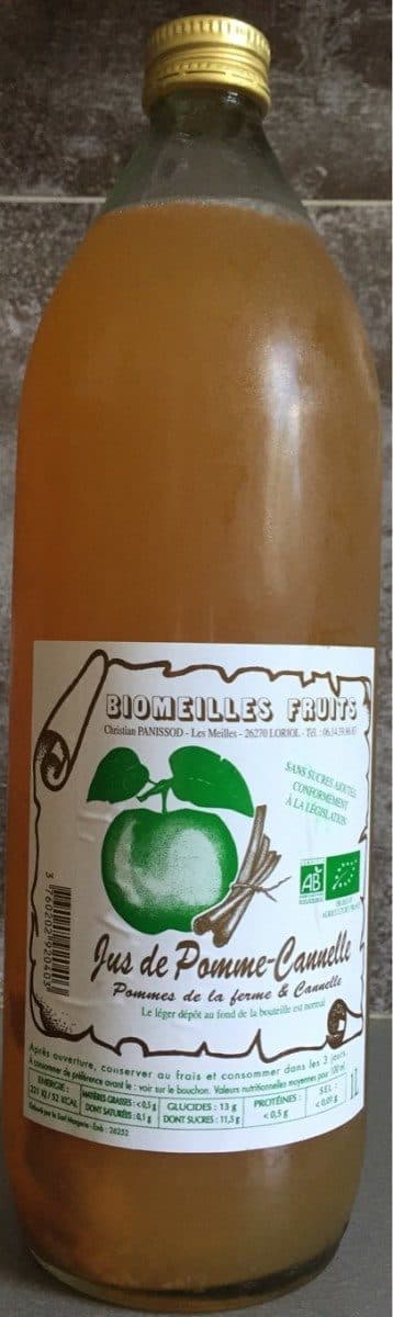 Open Food Facts Jus de Pommes-Cannelle packshot