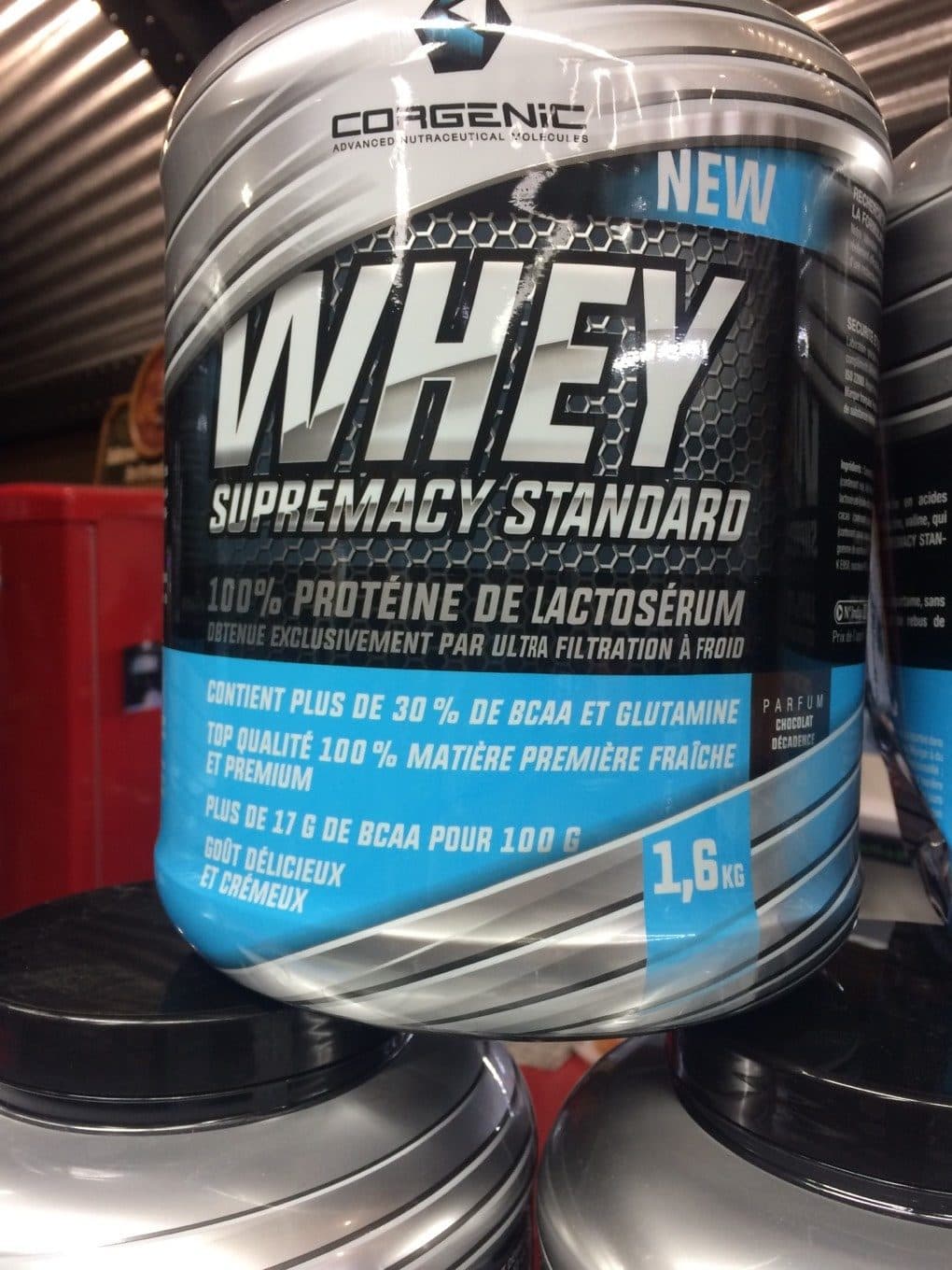 Corgenic Whey supremacy packshot