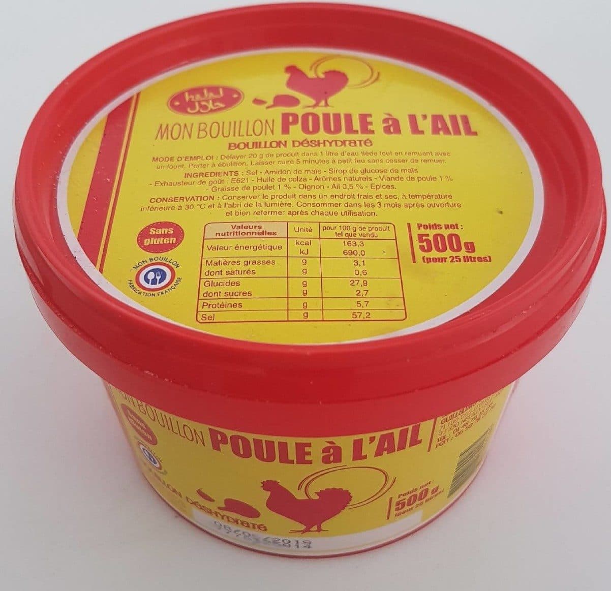 Open Food Facts POULE à L'AIL packshot