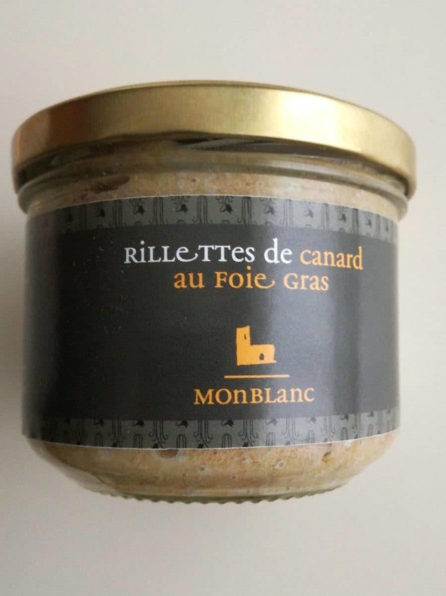 Monblanc Rillettes de canard au foie gras packshot