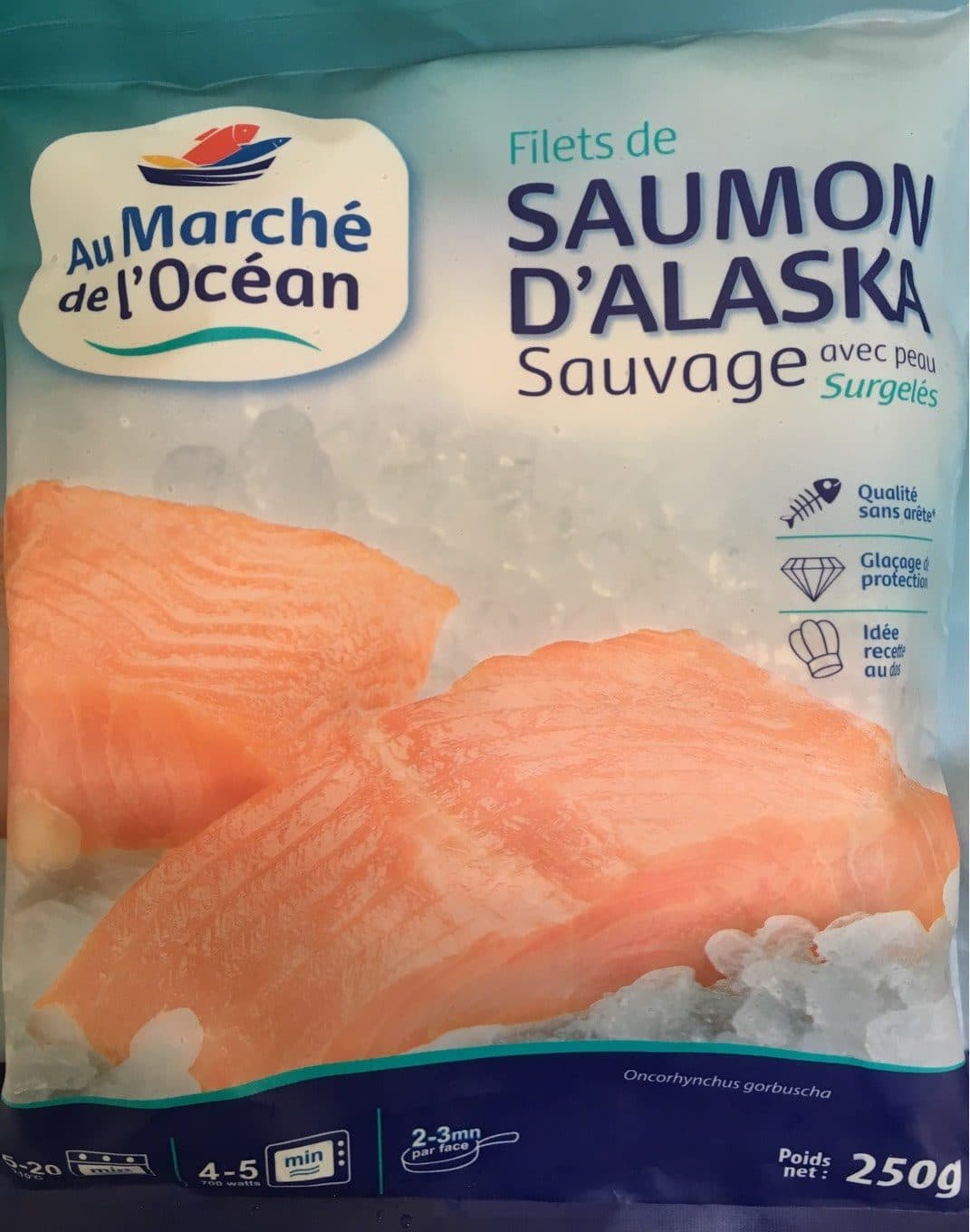 LA CUISINE D'OCÉANE Saumon packshot
